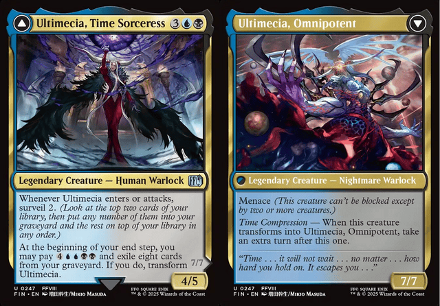 Ultimecia, Time Sorceress // Ultimecia, Omnipotent - Foil